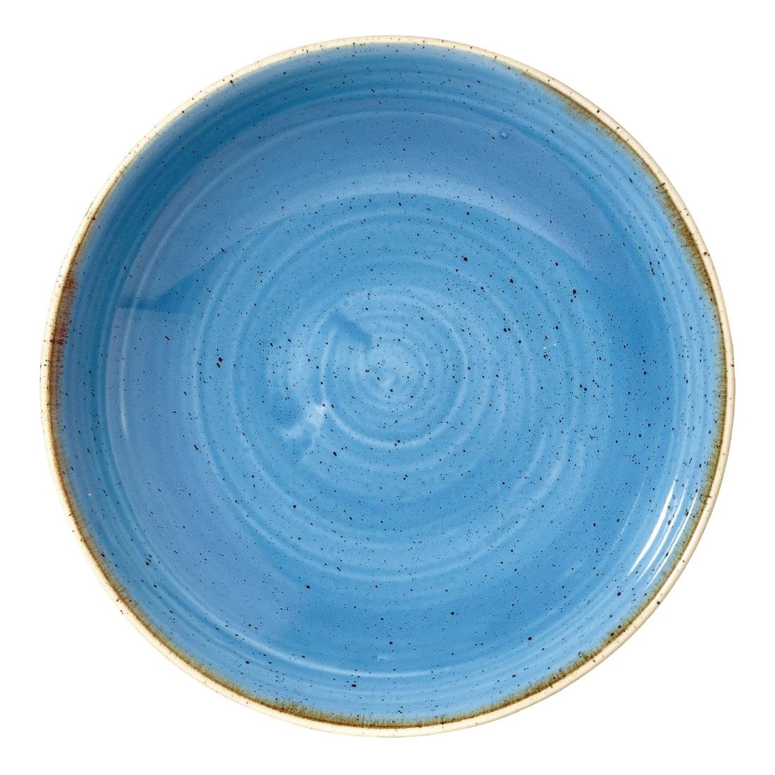 Churchill Stonecast Cornflower Blue Coupe Kom 24.8cm (pak van 12)