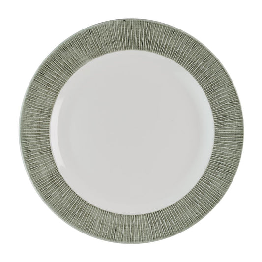Churchill Bamboo Ceramic Spinwash Alpine Bord 27.6cm (pak van 12)