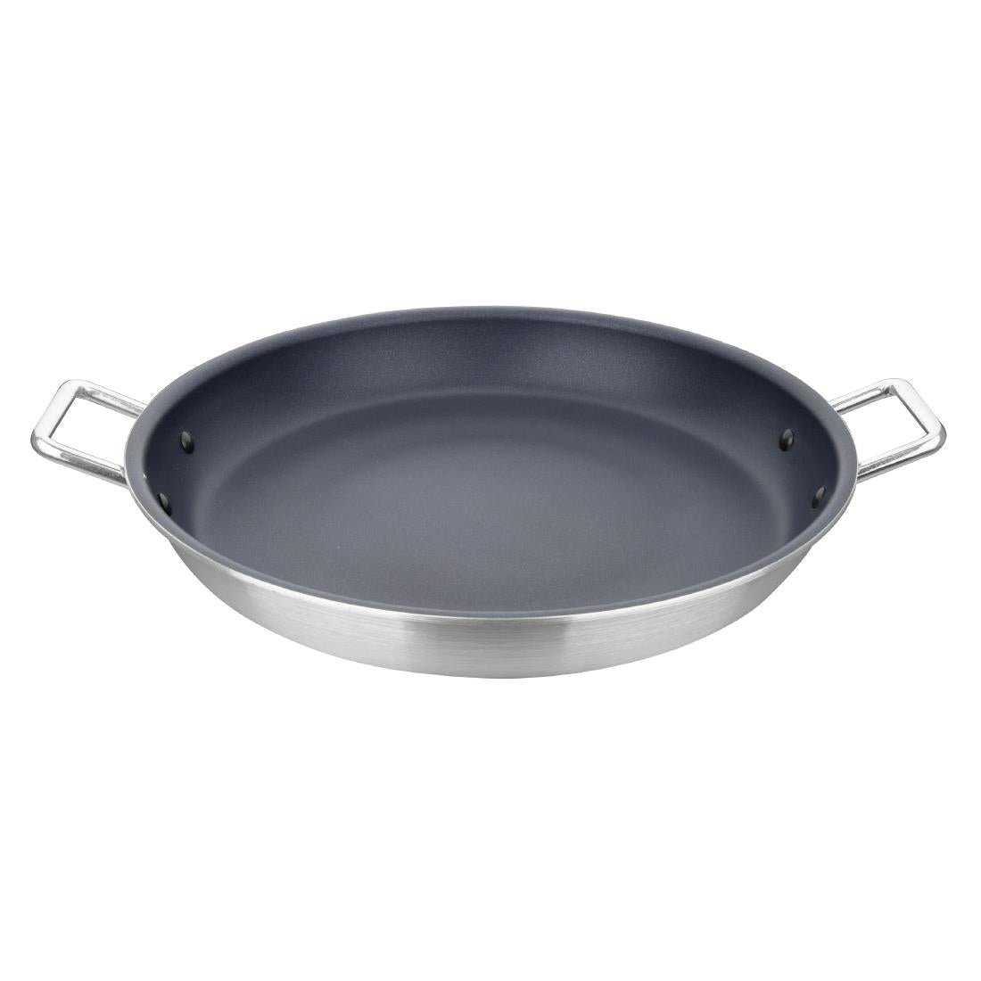 Vogue Aluminium Anti-aanbak Teflon Platinum Plus Paellapan 45cm
