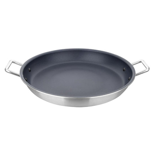 Vogue Aluminium Anti-aanbak Teflon Platinum Plus Paellapan 45cm