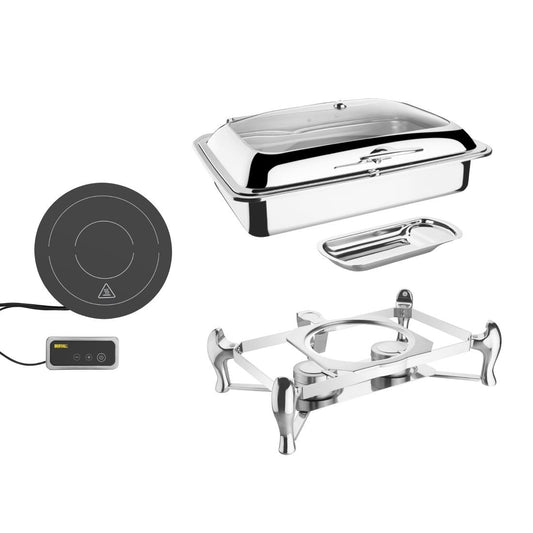 Olympia 1/1 Inductie Chafer - Stand & Inductie Verwarmingsset