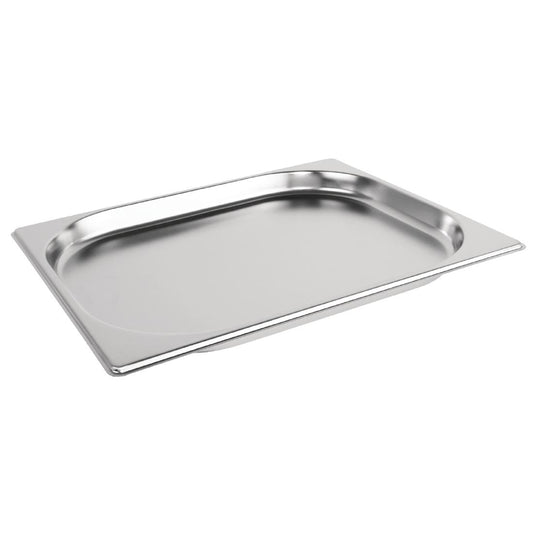 Vogue roestvrijstalen 1/2 gastronorm bak 20mm
