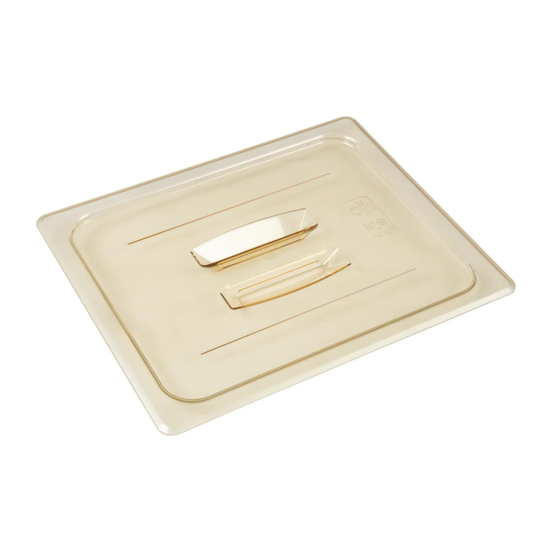 Cambro Hoge Warmte Polycarbonaat GN Deksel Met Handvat - 1/2