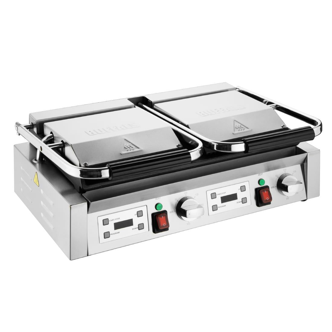 Buffalo Extra Grote Contactgrill Dubbele Vlakke Plaat