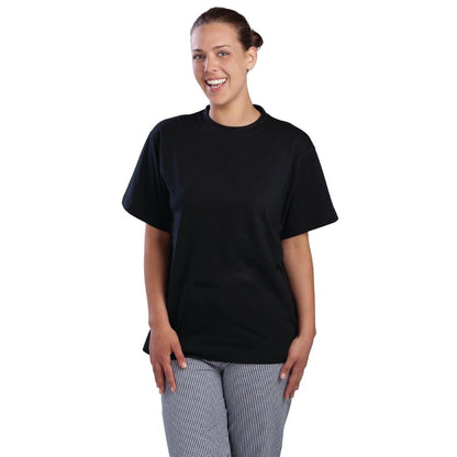 Nisbets Essentials t-shirts zwart L (2 stuks)