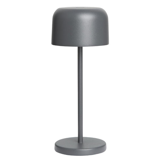Olympia Siena Tafellamp Ronde Koepel Grijs 200mm