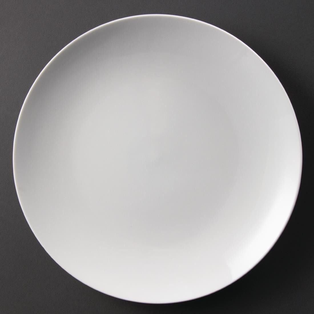 Olympia Whiteware coupeborden 31cm (6 stuks)