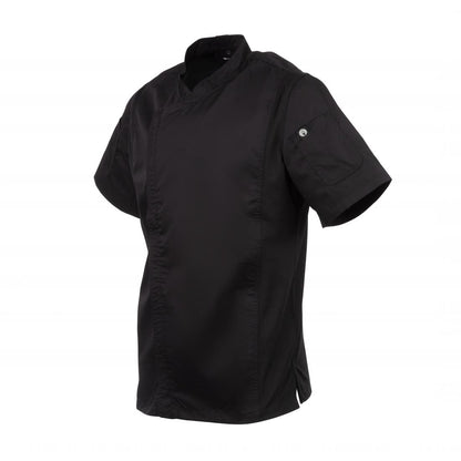 Chef Works Springfield unisex koksbuis met rits zwart L