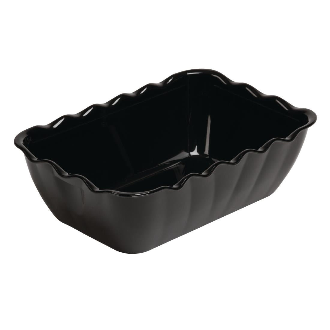 Olympia Kristallon SAN kom zwart 2L 8,5(h) x 26(b) x 17,5(d)cm