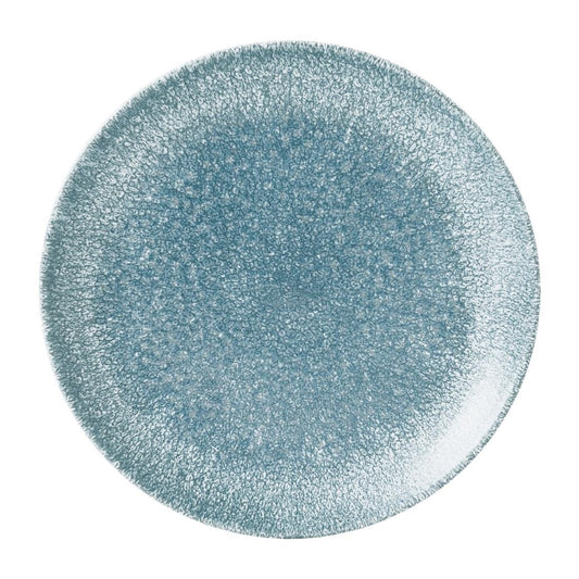 Churchill Raku Topaz Blue Evolve Coupe Bord 16.5cm (pak van 12)