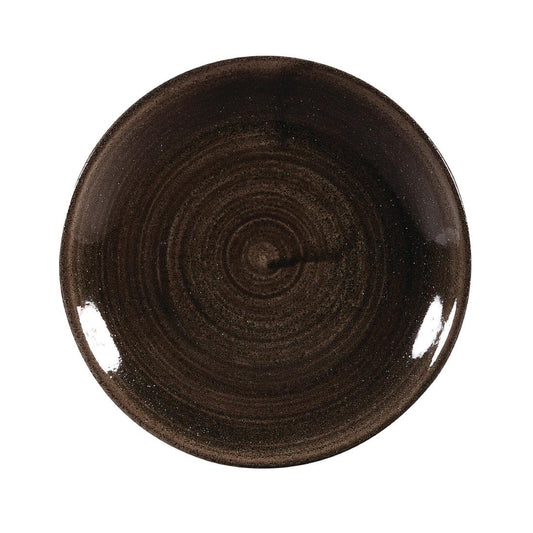 Churchill Stonecast Patina Black Coupe Borden 165mm (Pak Van 12)