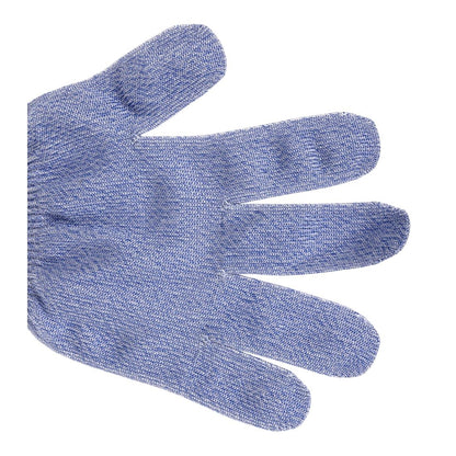 Blauwe snijbestendige handschoen L