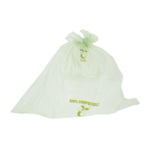 Jantex Groene Composteerbare Caddy Zakjes 10Ltr (24 pak)