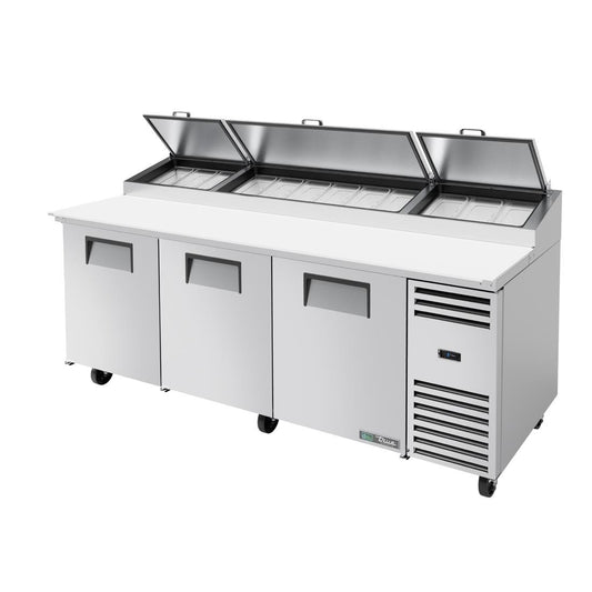 True 3-deurs pizza werkbank TPP-AT2-93-HC