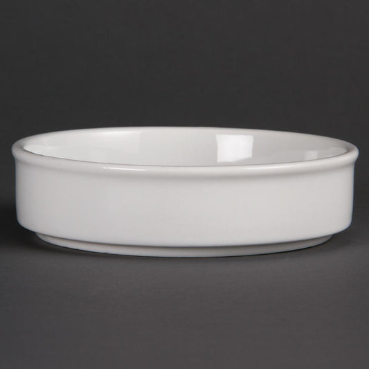 Olympia Whiteware stapelbare tapasschaaltjes 13,4cm (6 stuks)