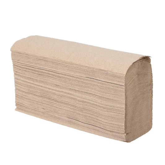 Jantex Groen 100% Gerecyclede Z-Vouw Handdoeken 2-laags (2250 Vellen)