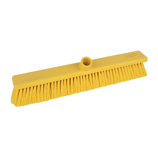 Jantex Hygiene zachte bezem 45cm geel