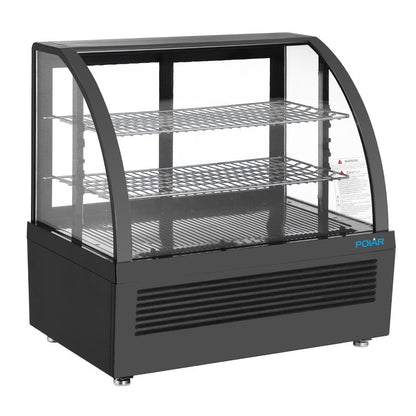 Polar C-Serie Tafelmodel Koelkast Zwart 100Ltr