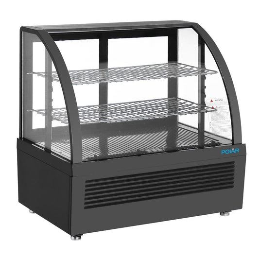 Polar C-Serie Tafelmodel Koelkast Zwart 100Ltr