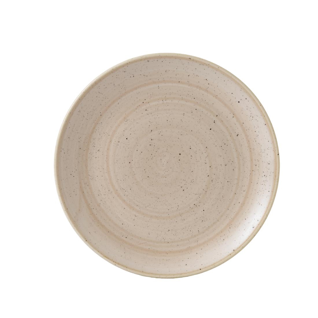 Churchill Stonecast Nutmeg Cream Evolve Coupe Bord 28.6cm (pak van 12)