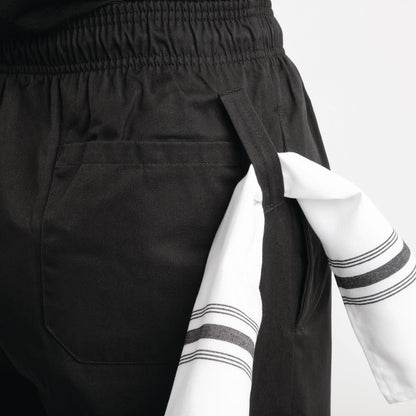Whites Easyfit Teflon unisex koksbroek zwart L