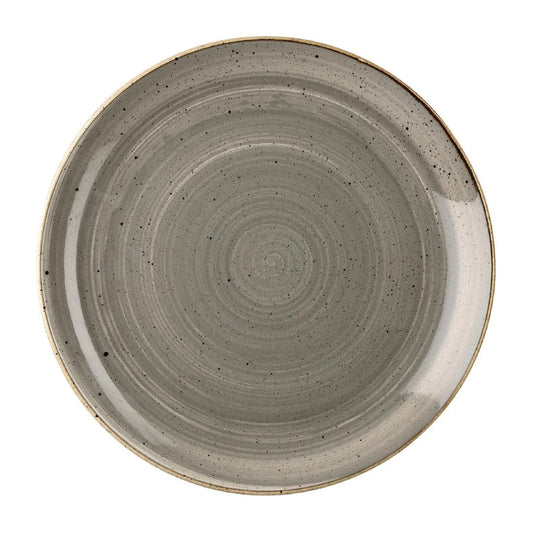 Churchill Stonecast Grey Evolve Coupe Bord 16.5cm (pak van 12)