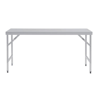 Vogue inklapbare RVS werktafel 180cm