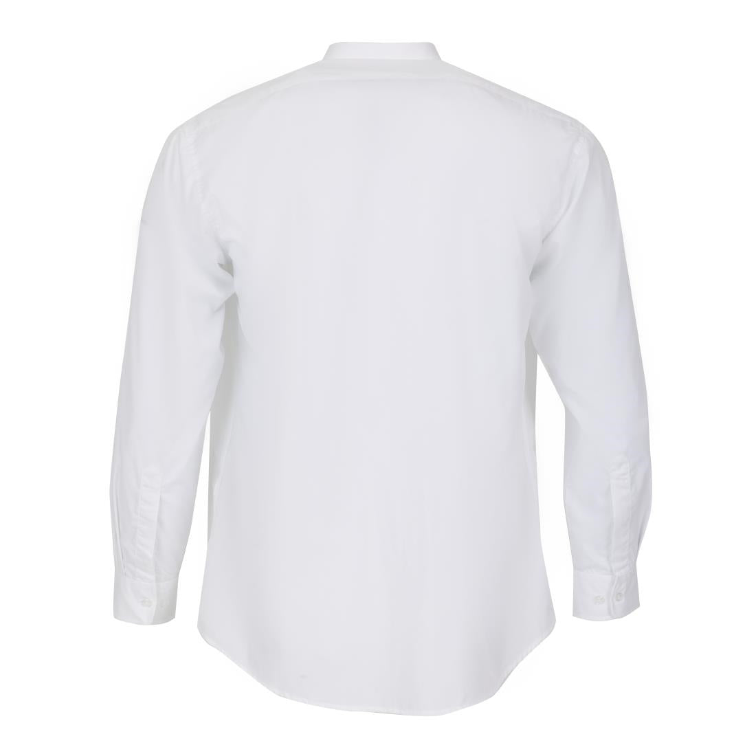 Uniform Works unisex overhemd lange mouw wit S