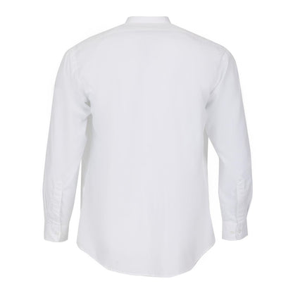 Uniform Works unisex overhemd lange mouw wit S