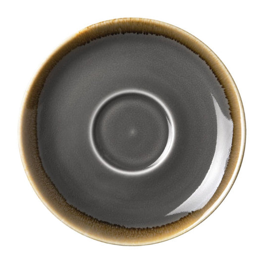 Olympia Kiln cappuccinoschotels grijs 14cm (6 stuks)
