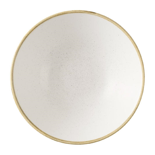 Churchill Stonecast Barley White Diepe Coupe Kom 19.1cm (pak van 6)
