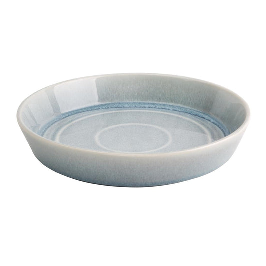Olympia Cavolo platte ronde schaal ijsblauw 22cm (4 stuks)