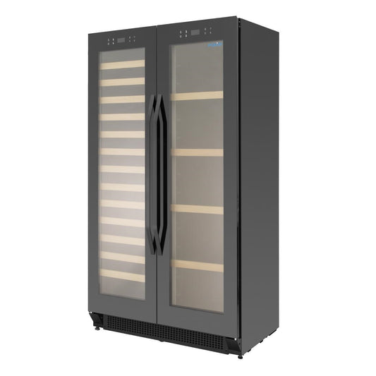 Polar G-Series Dubbele Deur Bier- En Wijnkoelkast