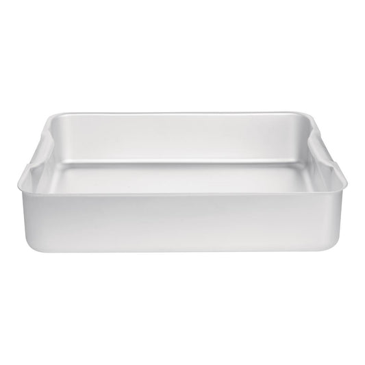 Vogue extra diepe aluminium braadslede 47cm