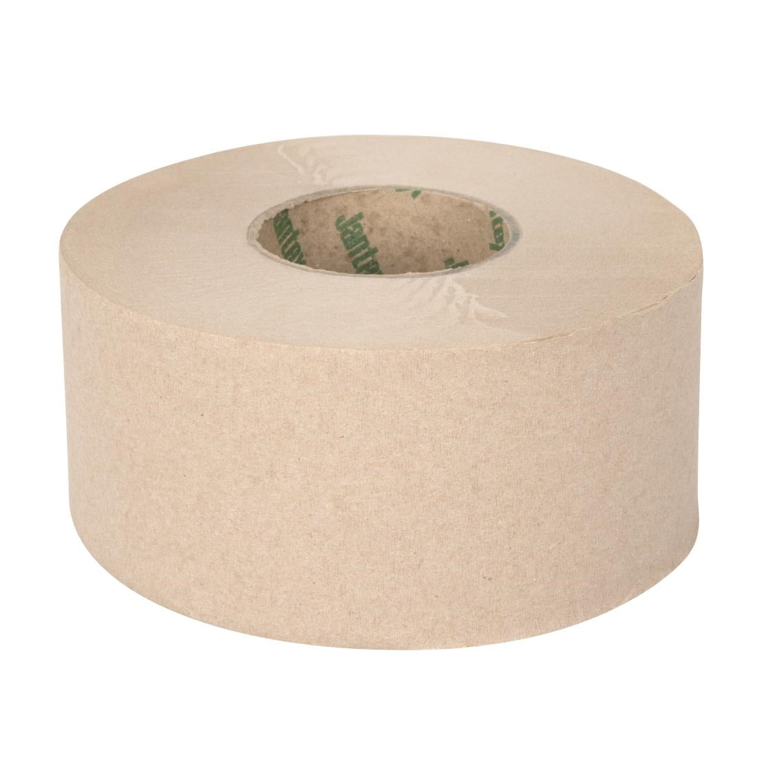 Jantex Groen 100% Gerecycled Mini Jumbo Rol Navulling 2-laags - 150m (Pak 12)