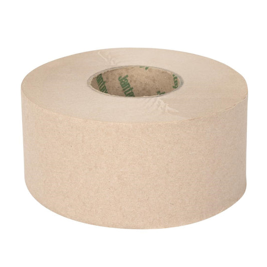 Jantex Groen 100% Gerecycled Mini Jumbo Rol Navulling 2-laags - 150m (Pak 12)