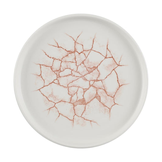 Churchill Studio Prints Kintsugi Coral Borden 220mm (Pak Van 6)