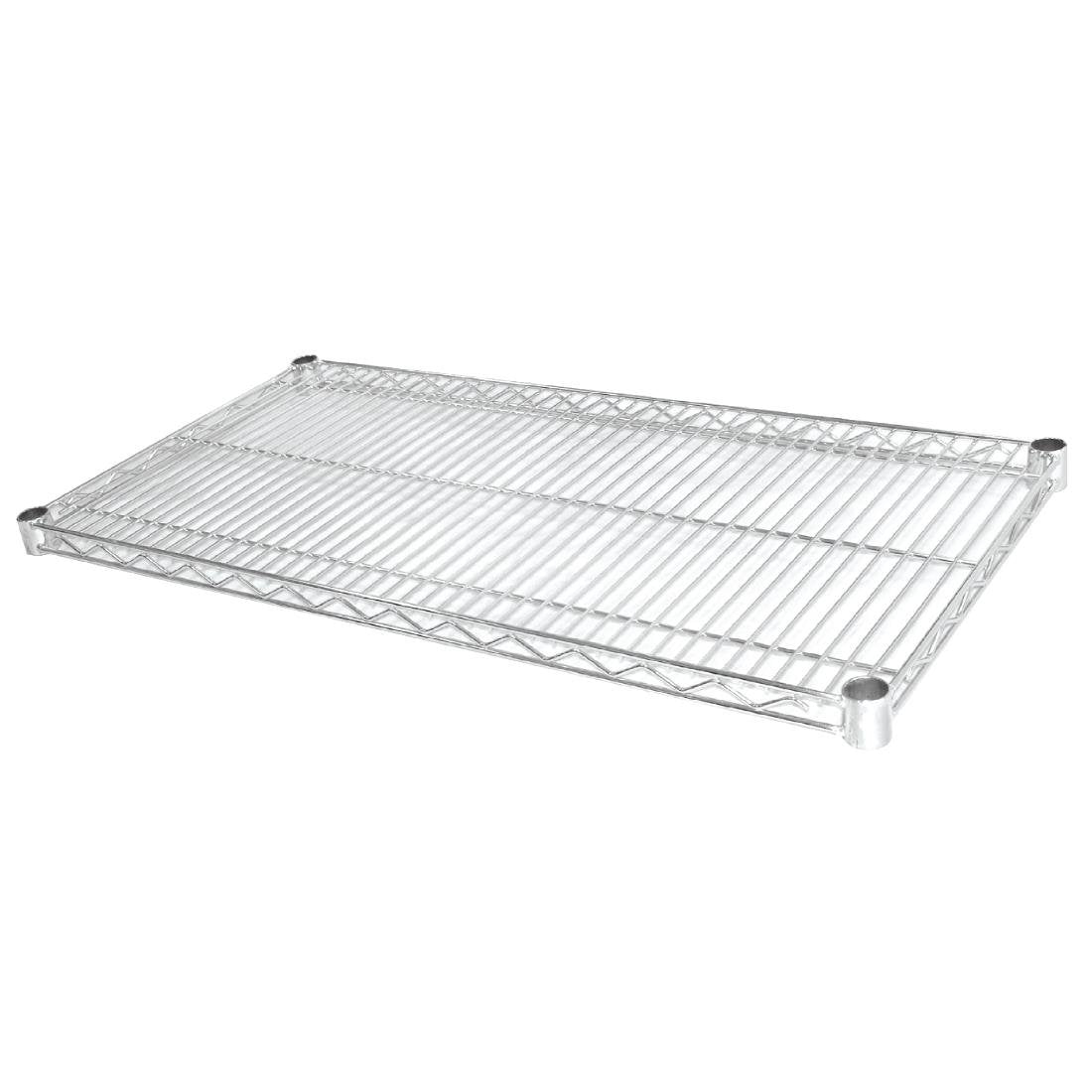 Vogue chroom schappen voor Vogue voorraadrekken 152,5x45,7cm (2 stuks)