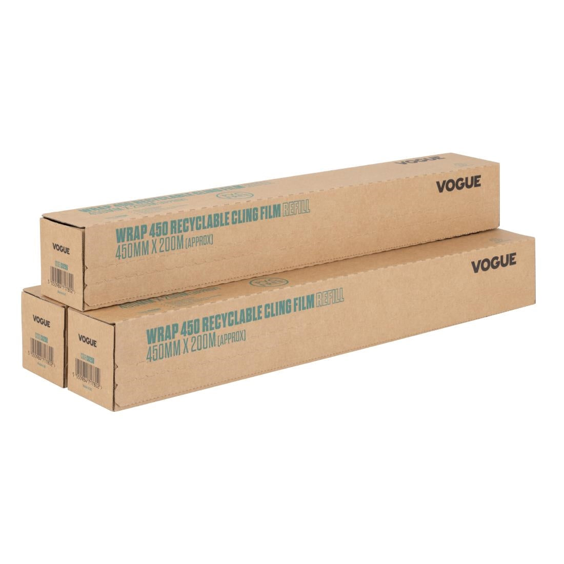 Vogue Wrap450 Eco Vershoudfolie Navulling (Pak van 3)