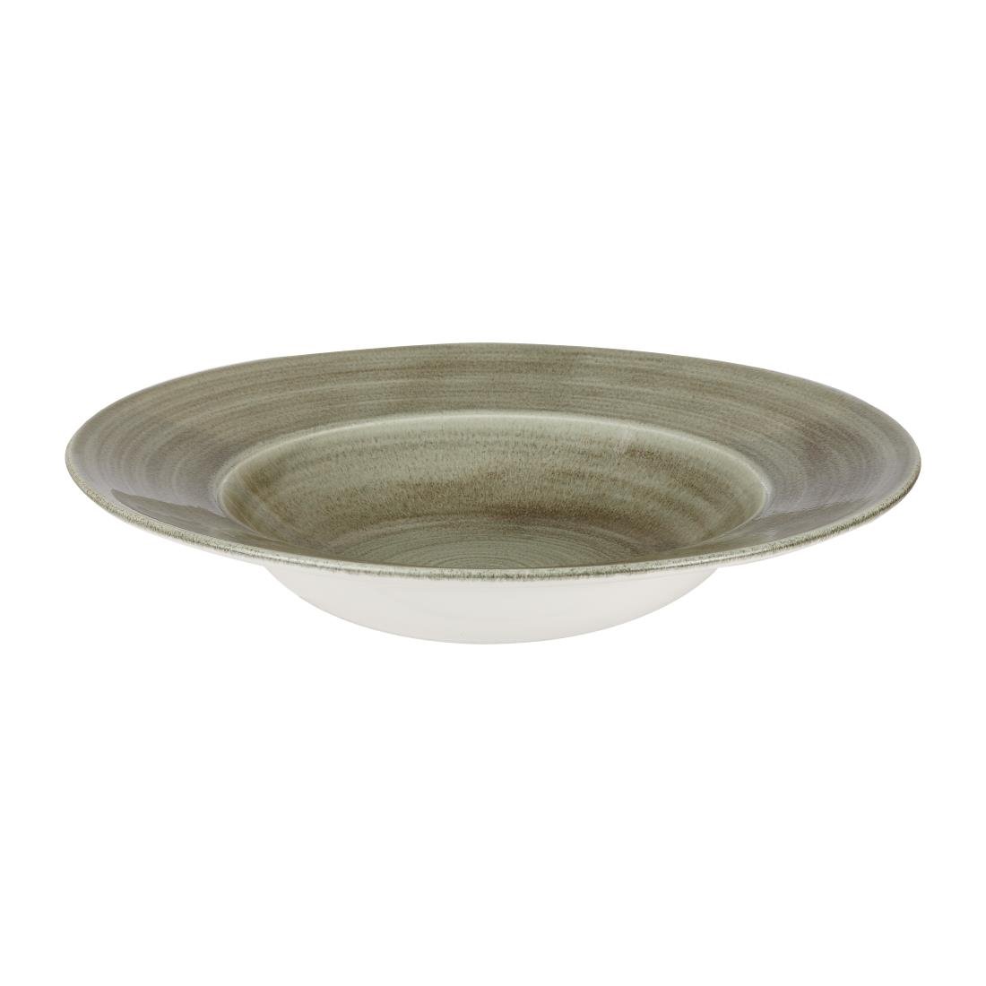 Churchill Stonecast Patina Antique Green Schalen 280mm (Pak Van 12)
