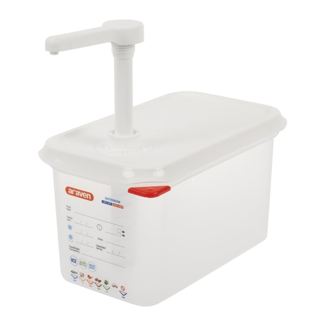 Araven Saus Dispenser 1/4 Gn
