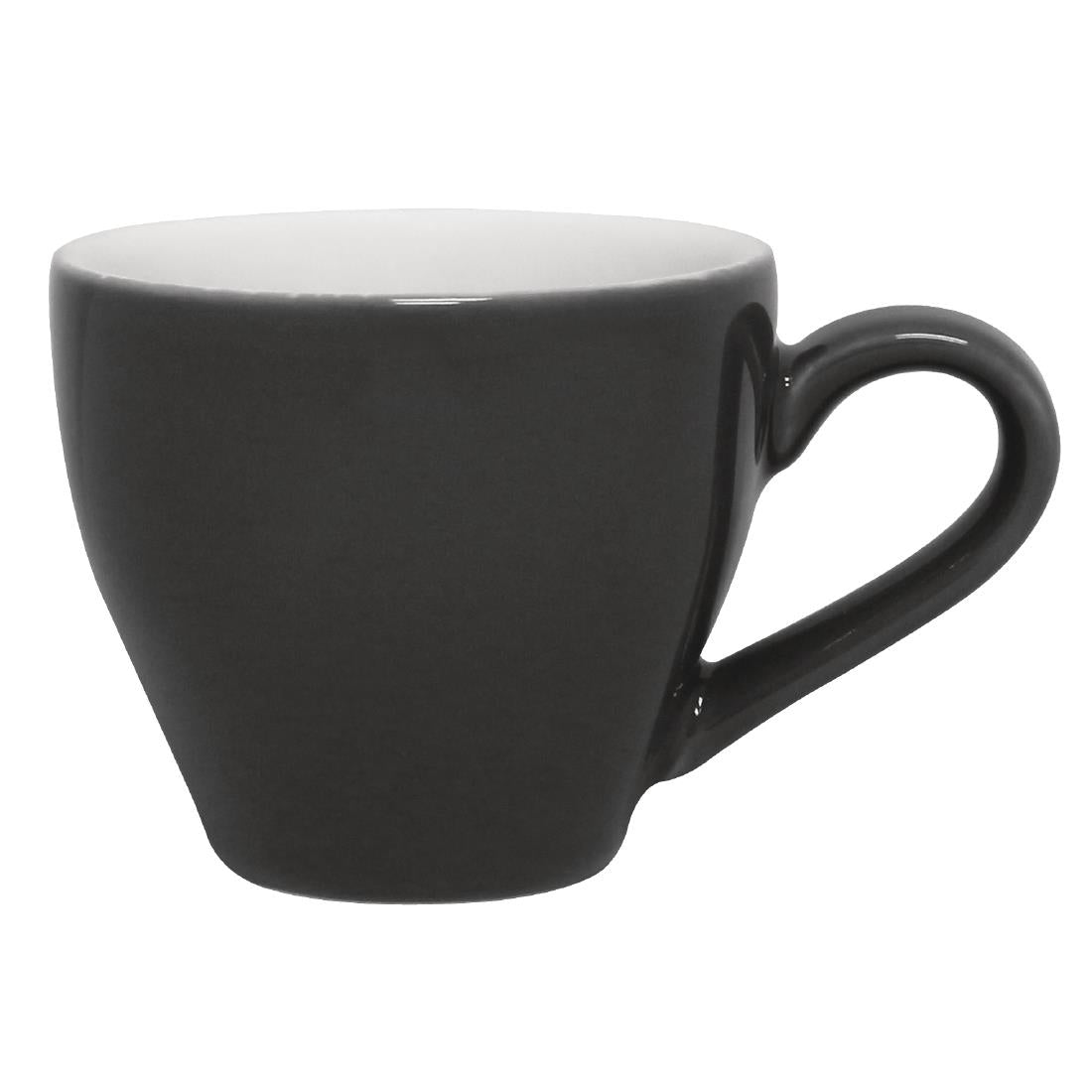 Olympia Café espressokoppen grijs 10cl (12 stuks)