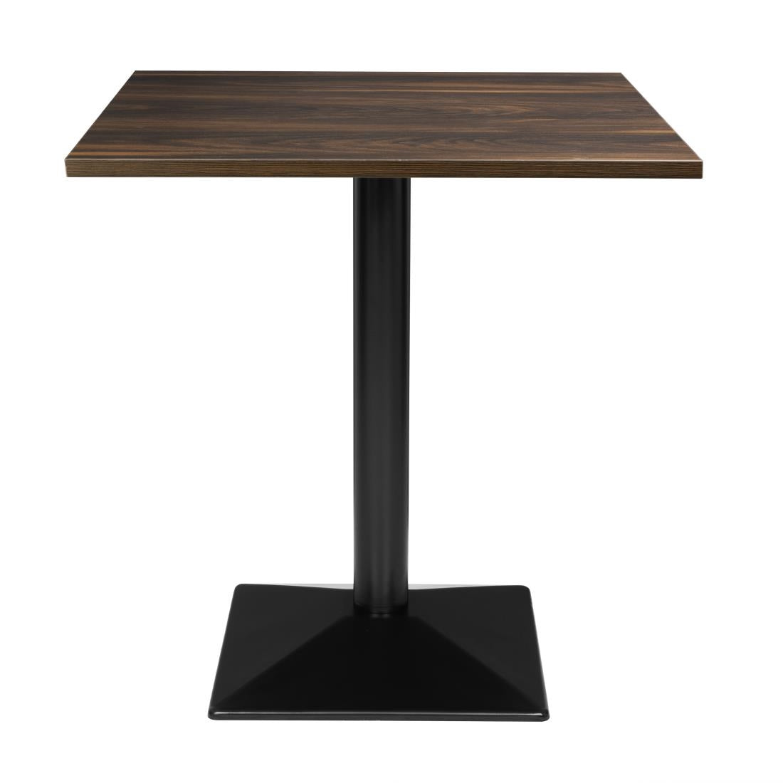 Bolero Complete Tafel Vierkant Donker Hout Effect 700mm