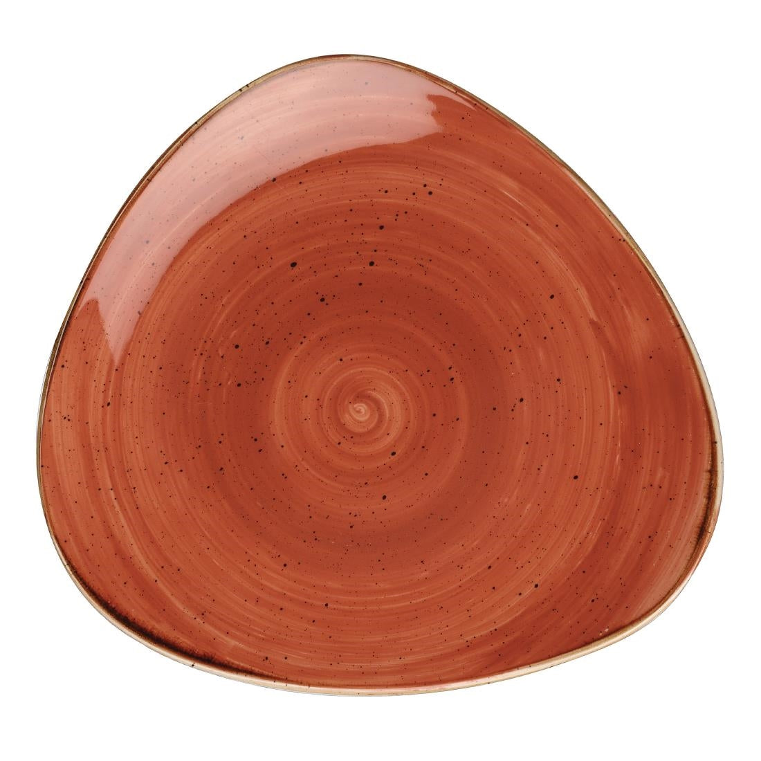 Churchill Stonecast Spiced Orange Lotus Bord (pak van 6)