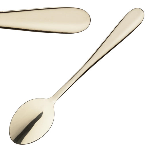 Olympia Buckingham Theelepels Champagne Goud (12 stuks)