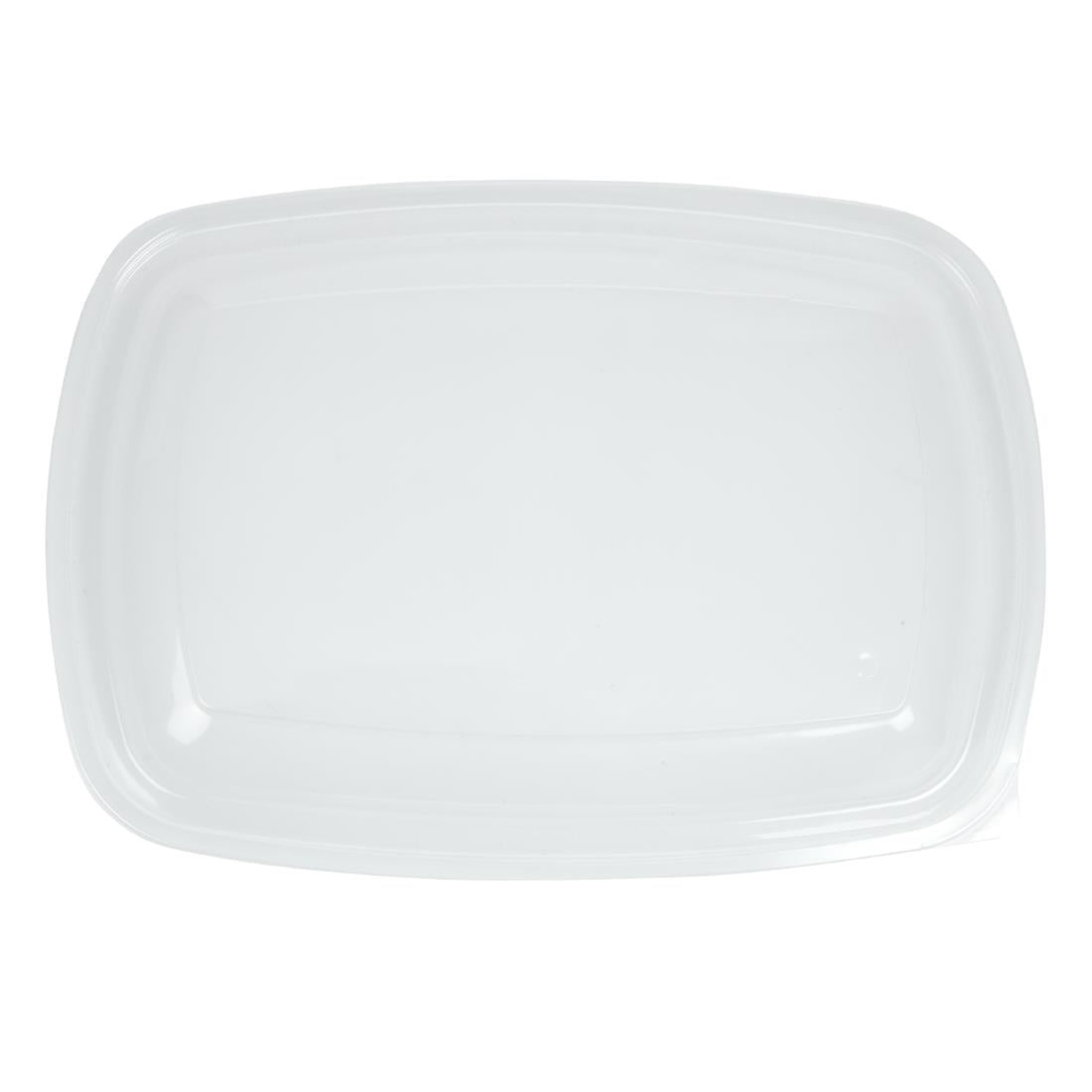 Fastpac deksels voor grote rechthoekige voedseldozen 1350ml (150 stuks)