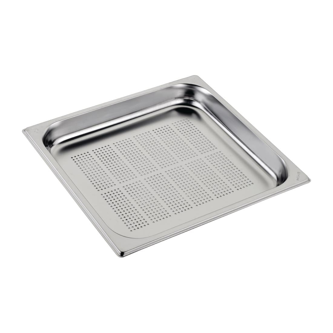 Gastro M RVS GN2/3 bak geperforeerd 2cm