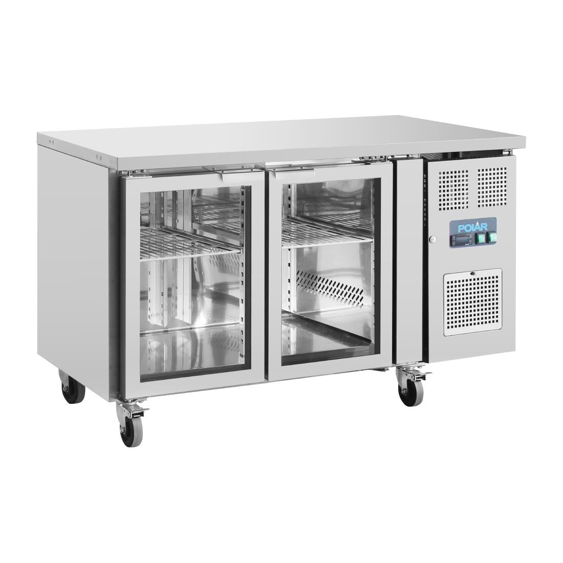 Polar U-serie tweedeurs displaykoeling laag model 205L