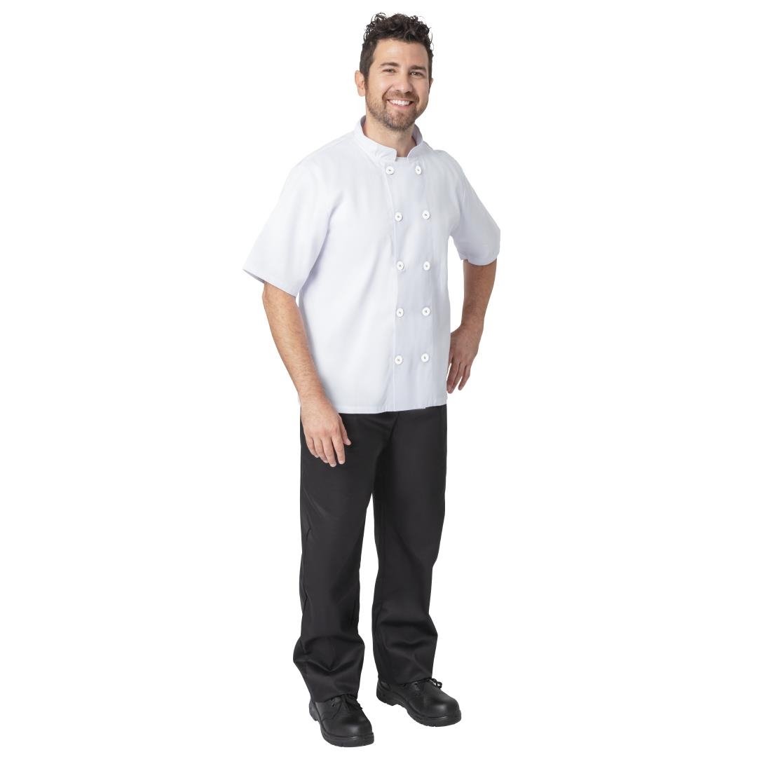 Nisbets Essentials koksbuis wit (2 stuks) XXL