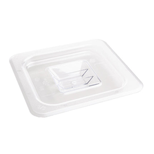 Vogue polycarbonaat 1/6 gastronorm deksel helder
